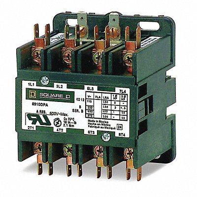 Contactor 600Vac 30Amp Dpa +Options