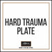 Hard Trauma Plate 5 in x 8 in Blk