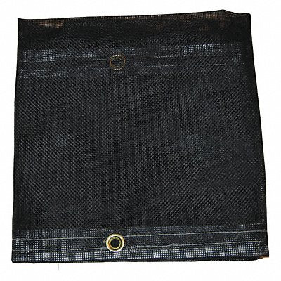 Mesh Tarp 14 x 24 ft Cut Size Black