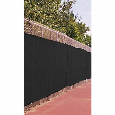 Fence Screen 25 ft L 8 ft H Black