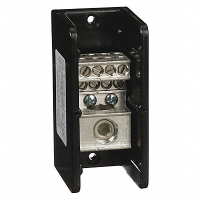 Power Distr Block Al/Cu 600V AC/DC