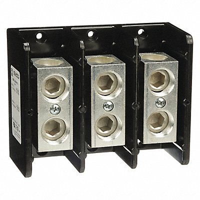 Power Distr Block Al/Cu 600V AC/DC