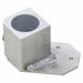 Countertop/Floor Post Bracket 3x2x3in