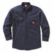 FR Button Down Work Shirt XL Navy