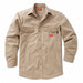 FR Snap Front Shirt M Khaki