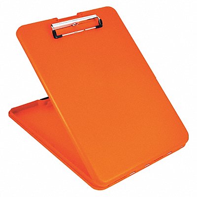 Storage Clipboard Letter Sz Plastic Orng