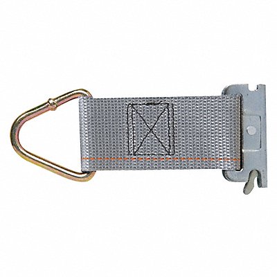 Rope Tie-Off Steel 6 in L 2 in W PK2