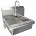 SaniLav Wall Sink Rect 16inx12-1/2inx6in