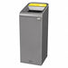 Recycle Container Rectangle 15 gal Gray