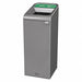 Recycle Container Rectangle 15 gal Gray