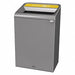 Recycle Container Rectangle 33 gal Gray