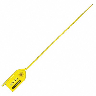 Pull-Tight Seals Yellow Plastic PK100