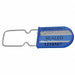 Padlock Seals Blue Acrylic PK50