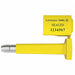 Bolt Seals Yellow Plastic PK50