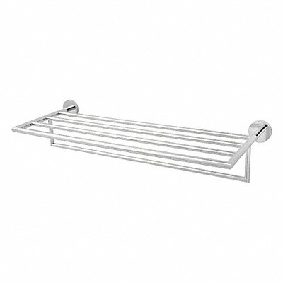 Towel Rack Brass 25 7/8 in Overall W