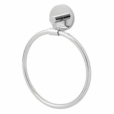 Towel Ring Brass Polished Chrome