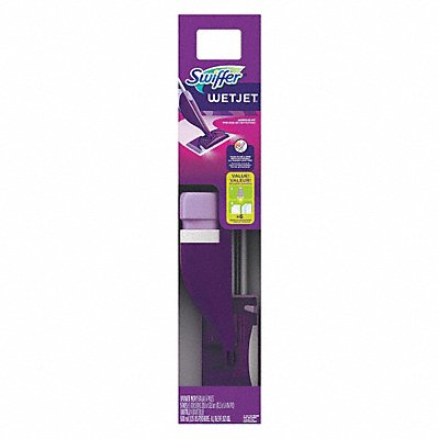 Spray Mop Kit 19 in W Purple PK2