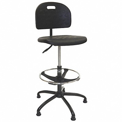 Task Chair Poly Black 22-32 Seat Ht