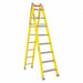 Combination Ladder Fiberglass 375lb 8ft.