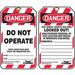 Lockout Tag 3-1/4 in W PK25