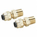 Compression Fitting 1/8 in Size Brass