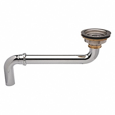 Sink Drain 4 1/2 in Dia Brass