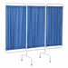 Privacy Screen 3 Panel 67inH Blue