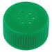 Cap 22 mm Dia Green PK100