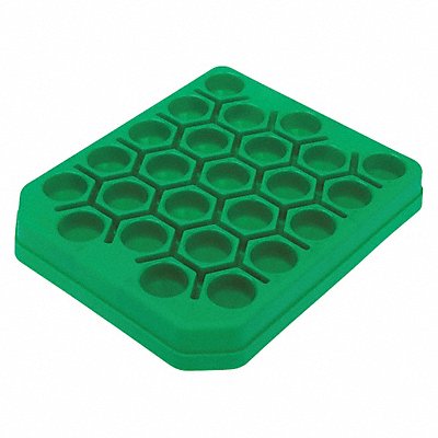 Centrifuge Tube Rack Green 23cm L PK5