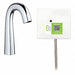 Mid Arc Chrome Chicago Faucets 0.5gpm