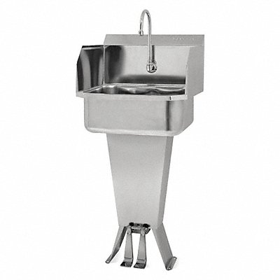 SaniLav Hand Free Sink Rec 17inx14inx7in