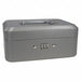 Cash Box Compartments 4 2-1/4 in H