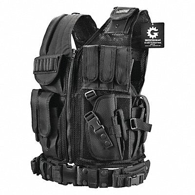 Tactical Vest Nylon Black