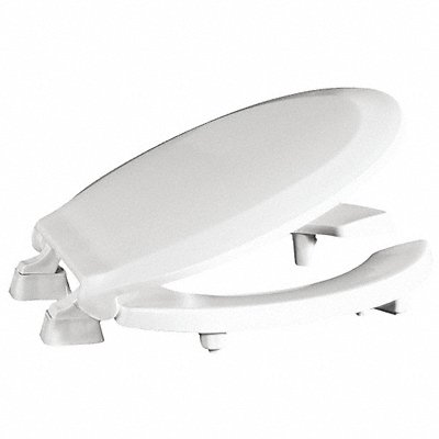 Toilet Seat Round Bowl Open Front White