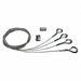 Cable Mounting Kit 120 L 1/4 W 1/4 H