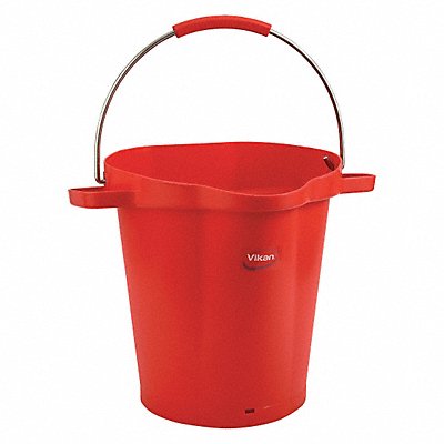 J5101 Hygienic Bucket 5 1/4 gal Red