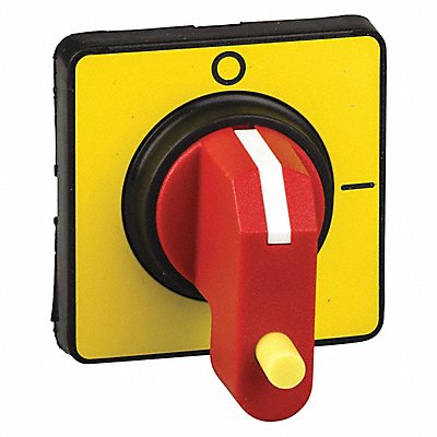 45Mmx45Mm Red+Yellow Oper 1Hole Mtg