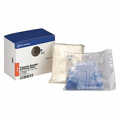 First Aid Kit Refill White 1-1/2 in W