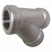 45 Lateral Wye 304 SS 1 1/2 Pipe Size