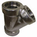 45 Lateral Wye 316 SS 1/2 in Pipe Size