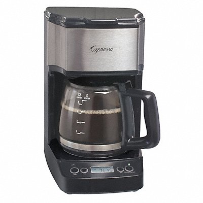 Coffee Maker Plstic 25oz. Blk