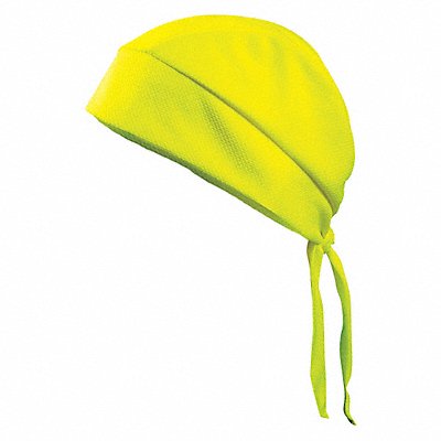 Cooling Skull Cap Yellow Polyester