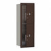 Mailbox 4C Bronze 41in H 65 lb Alum