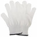 J4936 Knit Gloves White L PK12
