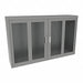 Pegboard Wall Cabinet 37 x60 x14 Gray