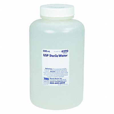 Sterile Water Antiseptics Bottle