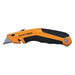 Utility Knife Black/Orange 6 Blades