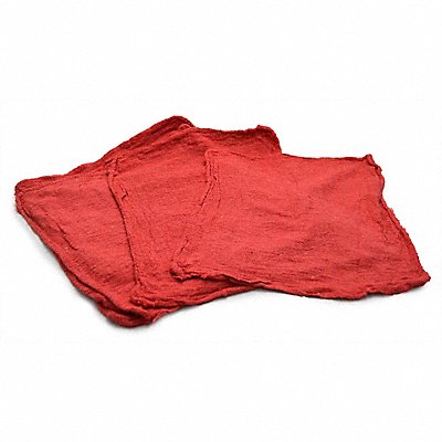 Red Shop Towels PK50