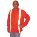2X 30In Orange Jkt W/ Reflec Tape