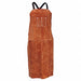 24X42 Dk Brwn Lth Bib Apron